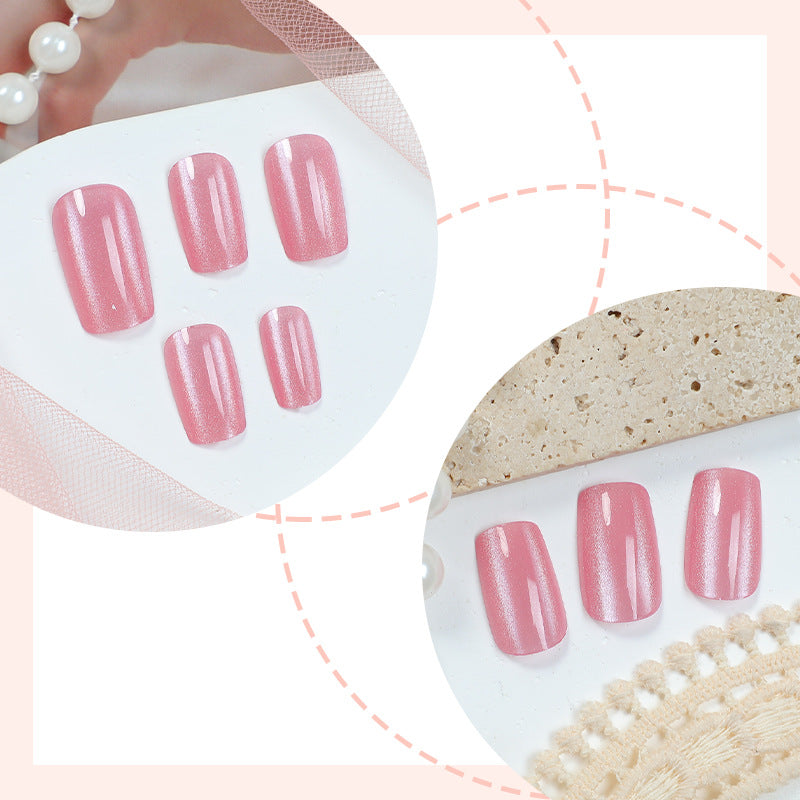 Glossy Gel Press-On Nail Set Bowlift