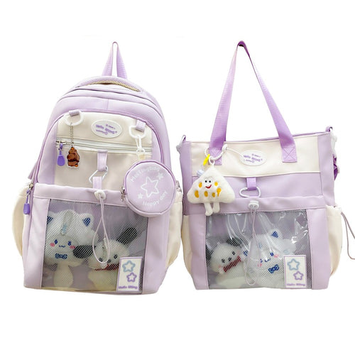 Multi-Functional Plush Toy-Inspired Backpack Bowlift