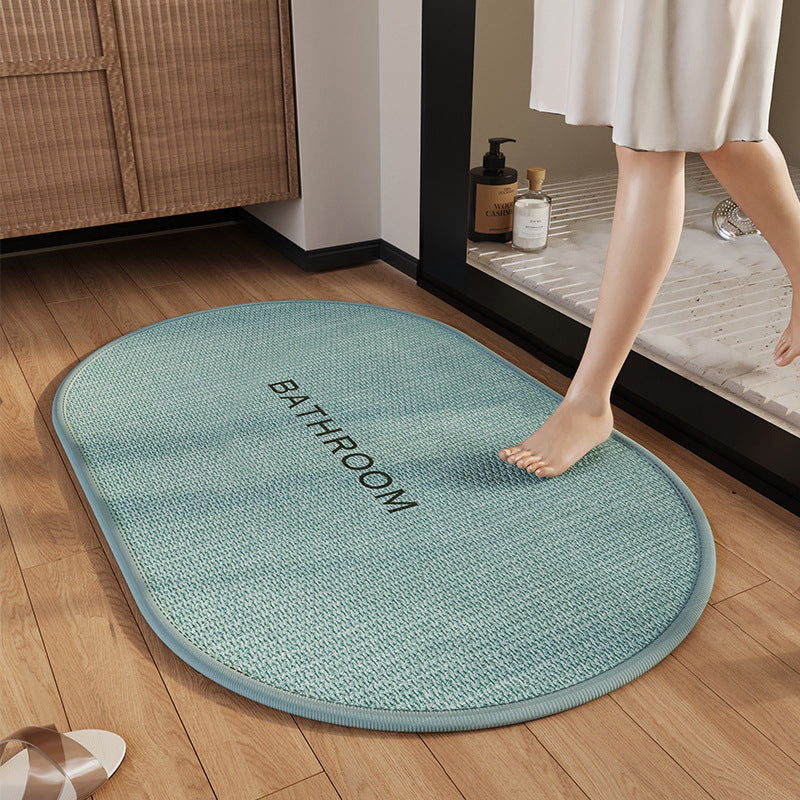 Stylish Non-Slip Bath Rug Bowlift