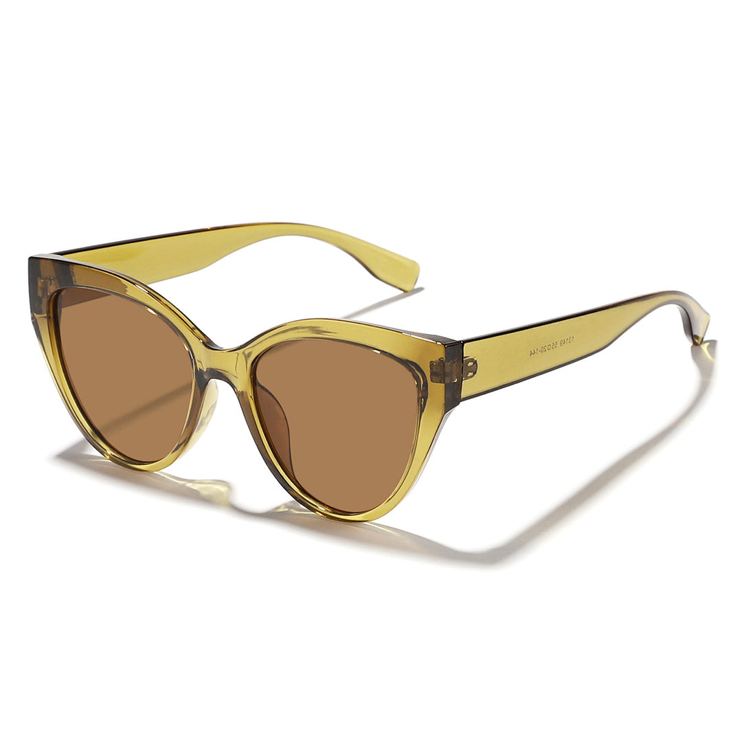 Women's trendy cat-eye sunglasses with high-quality frame Bowlift