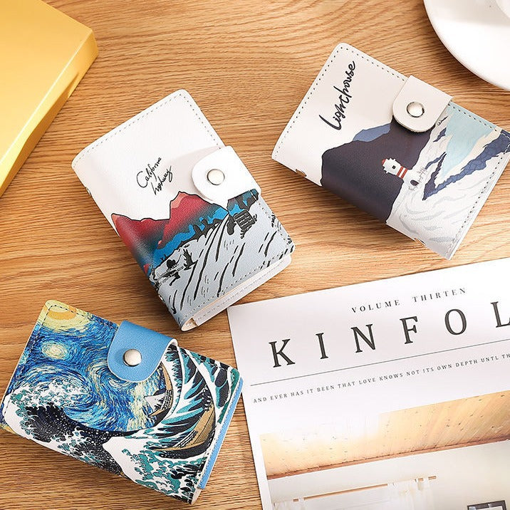 Stylish Travel Wallet Bowlift