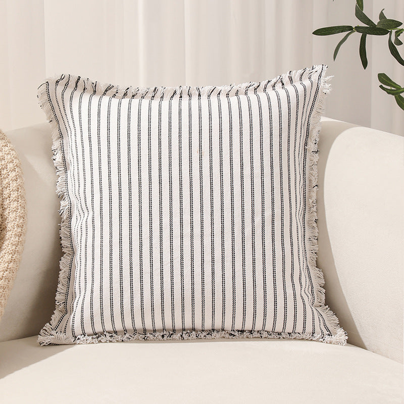 Decorative Striped Throw Pillow