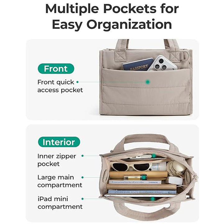 Multifunctional handbag with secure lining Bowlift