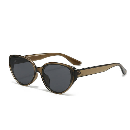 Women Cat-Eye Glasses with Transparent Frame Bowlift