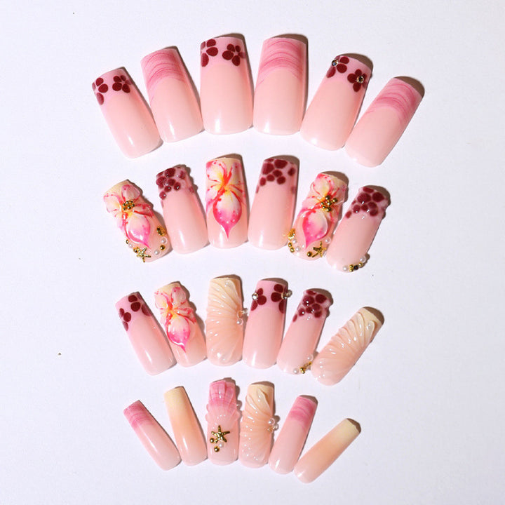 Artistic 3D Nail Art Bowlift