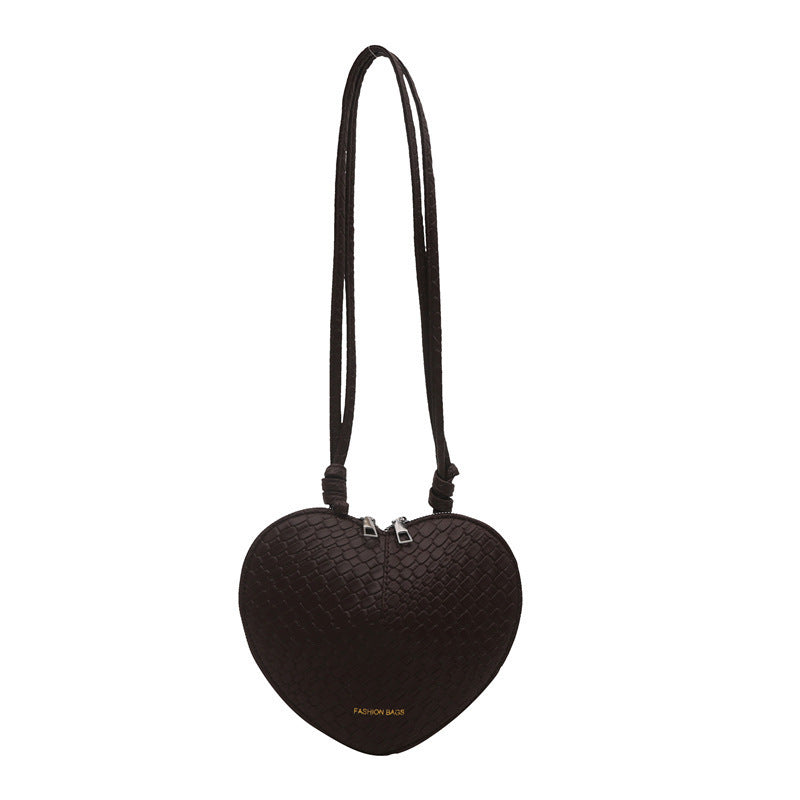 Heart-Shaped Crossbody Handbag Bowlift