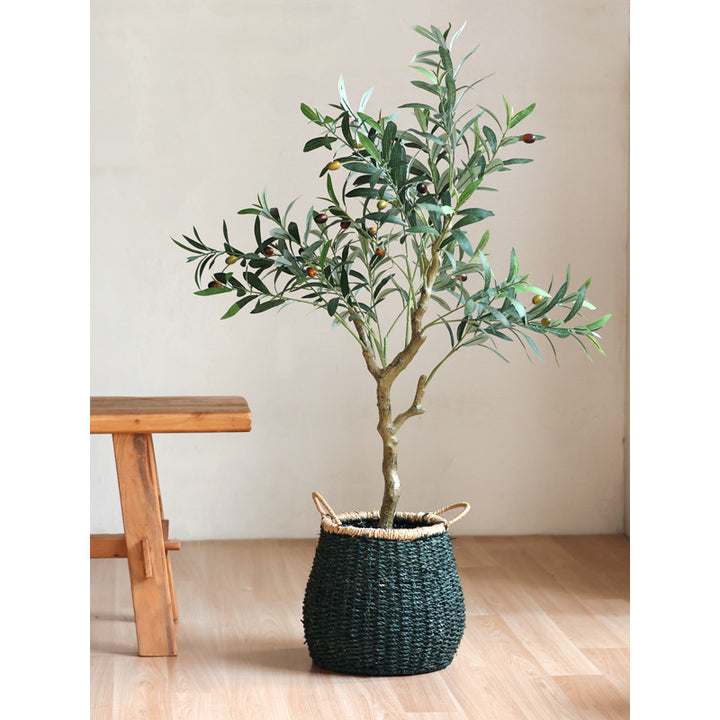 Handcrafted storage basket with natural details Bowlift