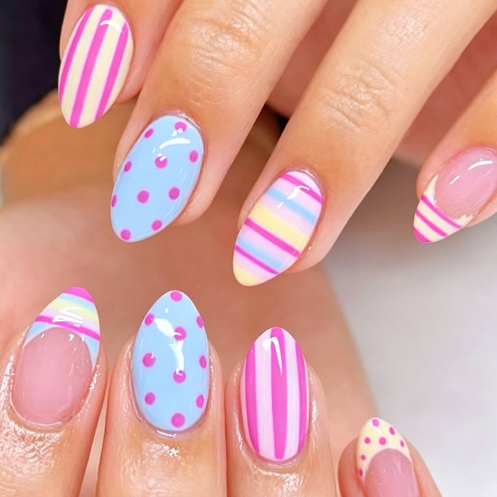 Geometric Pattern Nail Art Kit Bowlift
