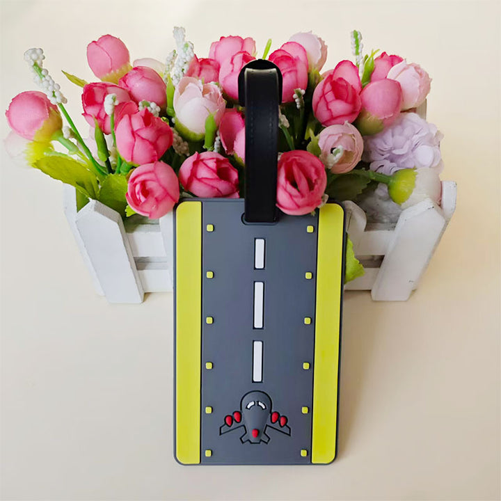 Unisex Creative Road-Themed Luggage Tag Bowlift