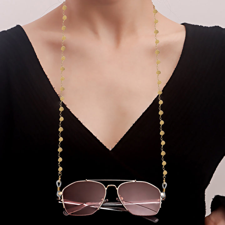 Star-Embellished Eyewear Chain Bowlift
