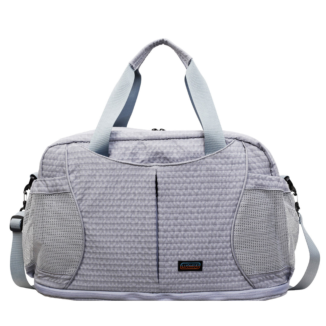 Textured Sports Duffle Bowlift