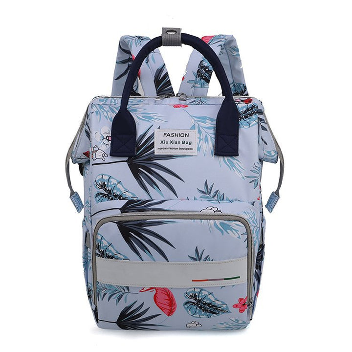 Fashionable Cactus Print Backpack Bowlift