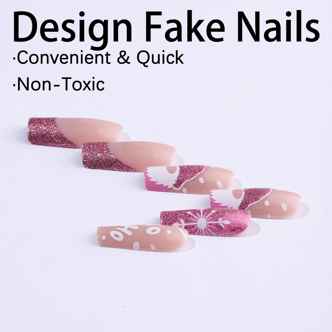 Creative Holiday Art Nail Set Bowlift