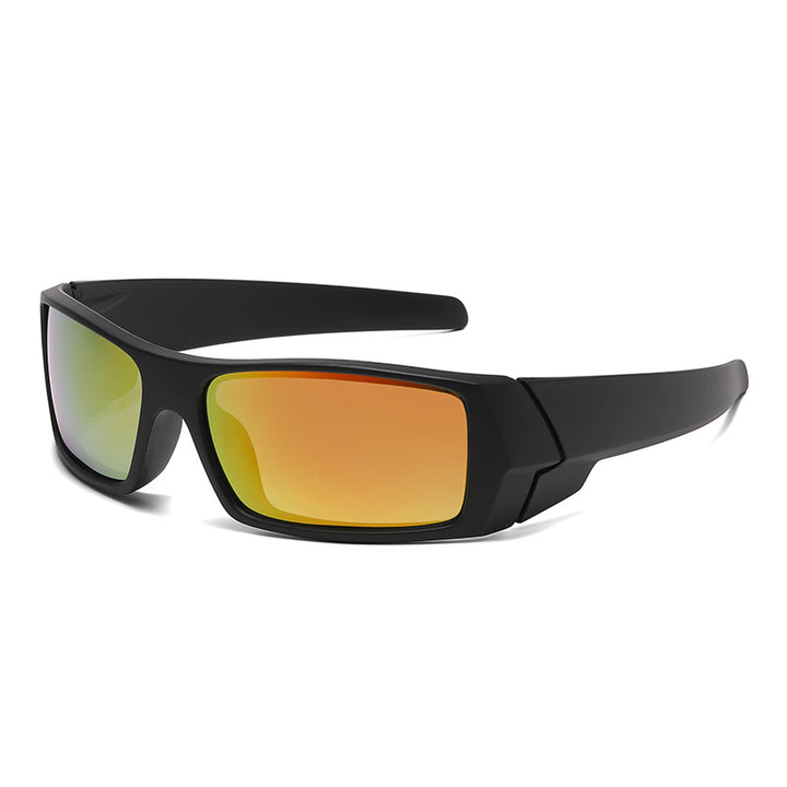 Polarized Wraparound Fishing Sunglasses with Impact-Resistant Frame Bowlift