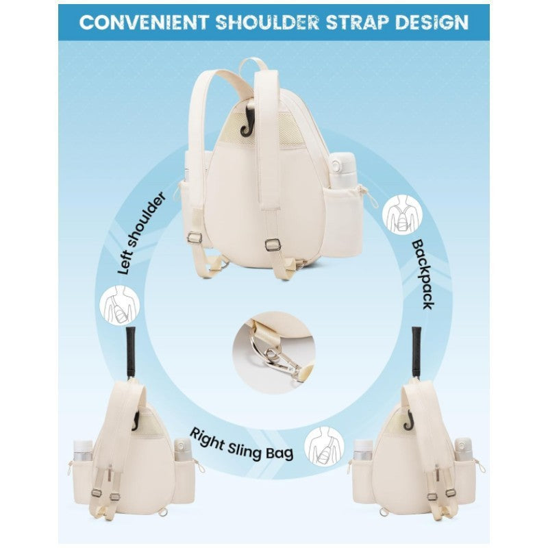 Stylish Tennis Racket Backpack Bowlift