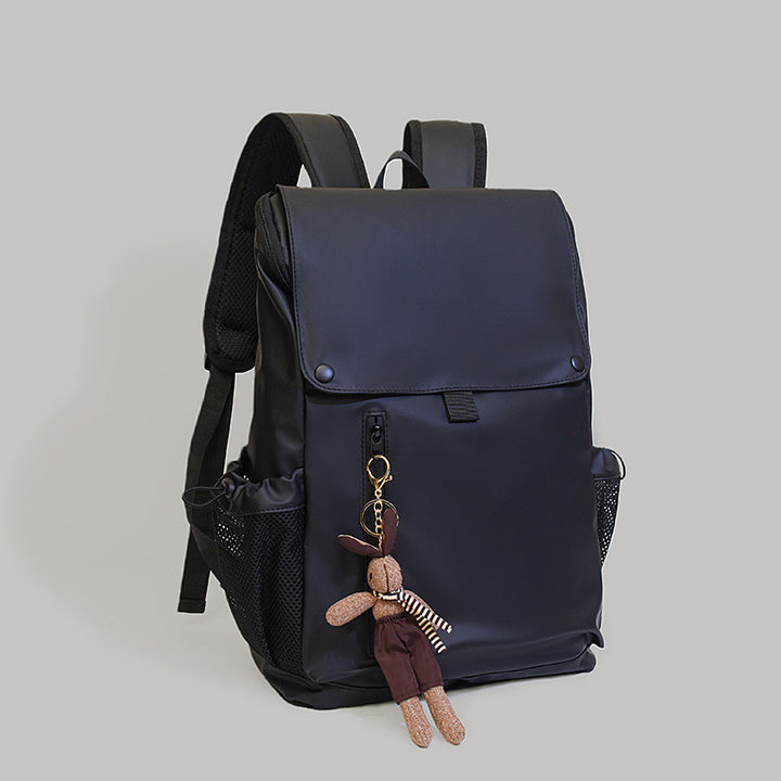 Versatile Backpack with Cute Charm