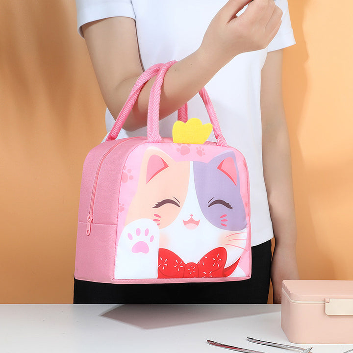 Fun Rabbit-Themed Insulated Lunch Bag Bowlift