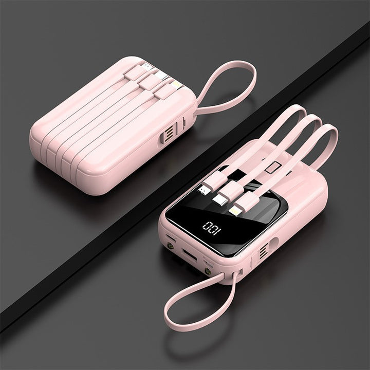 Portable power bank with fast charging function and digital display Bowlift