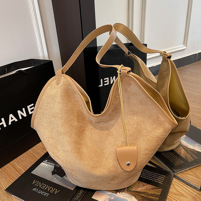 Suede Hobo Bag Bowlift