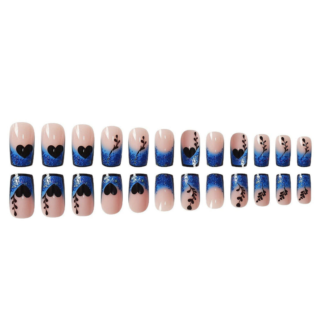 Artistic Gradient Nail Art Bowlift