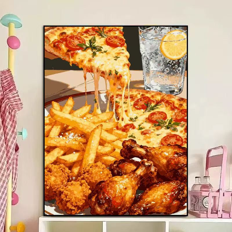 Culinary-Inspired Canvas Art Bowlift