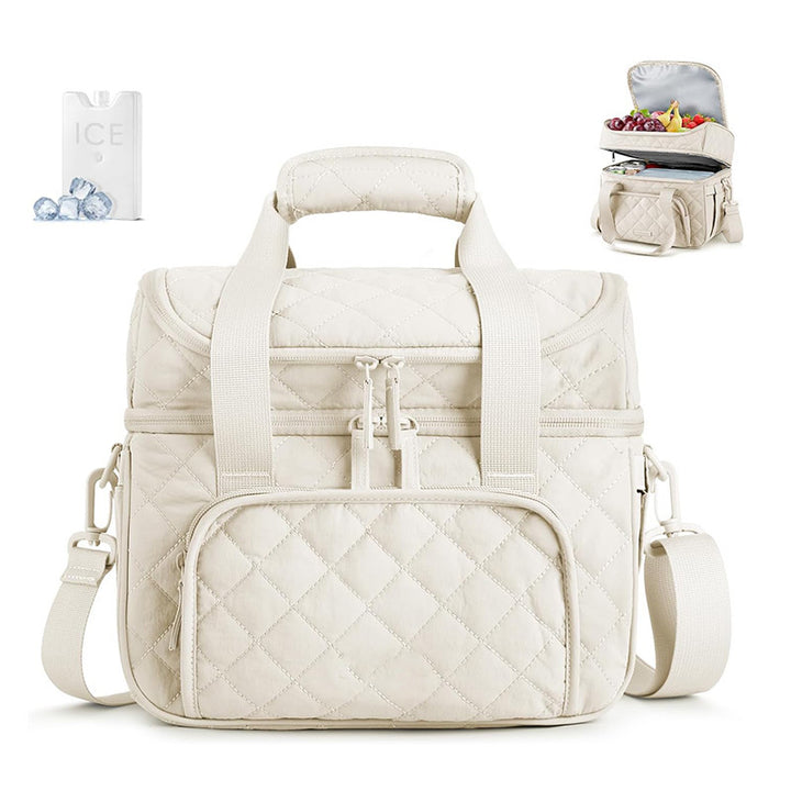 Elegant cooler bag with practical drink holder Bowlift