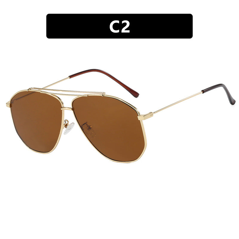 Women's creative pilot sunglasses with striking frame Bowlift