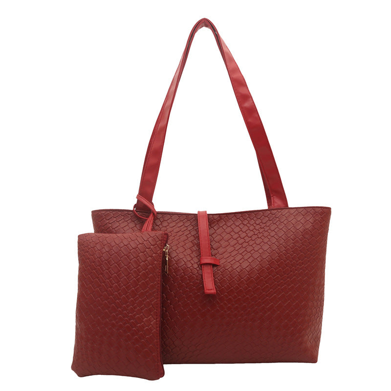WoElegant Woven Tote Bag Bowlift