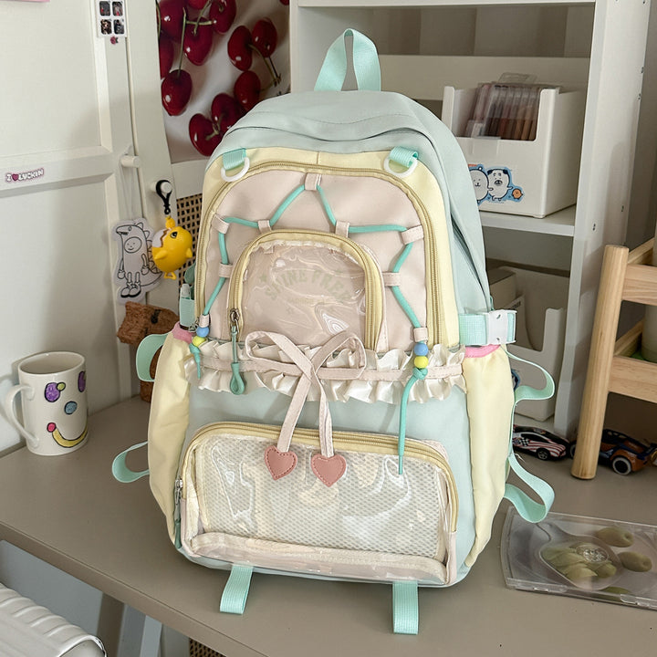 Stylish Multi-Pocket Casual Backpack