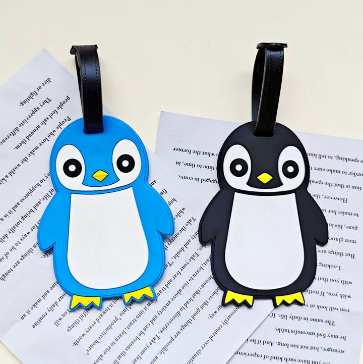 Unisex Cute Penguin Travel Luggage Tag Bowlift