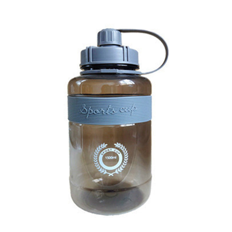 Unisex High-Volume Sports Water Bottle with Practical Lid Opening Bowlift