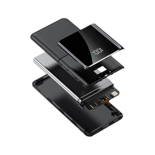 Power bank with fast charging function and digital charge level display Bowlift