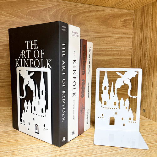 Fantasy-Themed Bookend Set