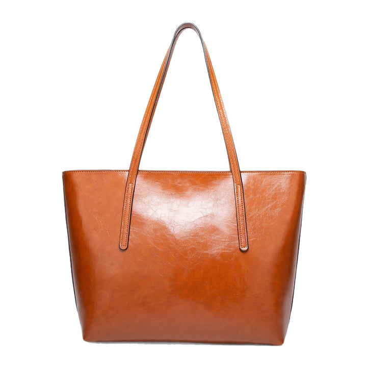 Elegant Handbag Made of High-Quality Leather Bowlift