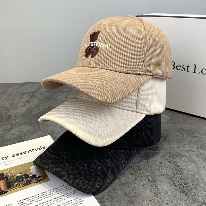 Unisex Textured Cotton Baseball Cap Bowlift