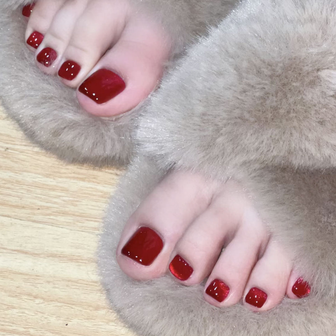 Plush Fur-Trim Slippers Bowlift