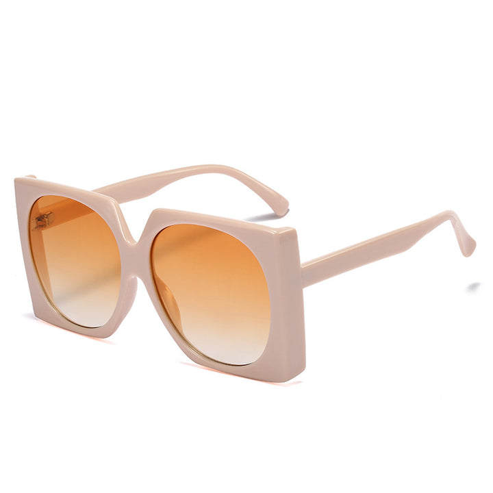 Oversized Geometric Frame Sunglasses Bowlift 1787812482