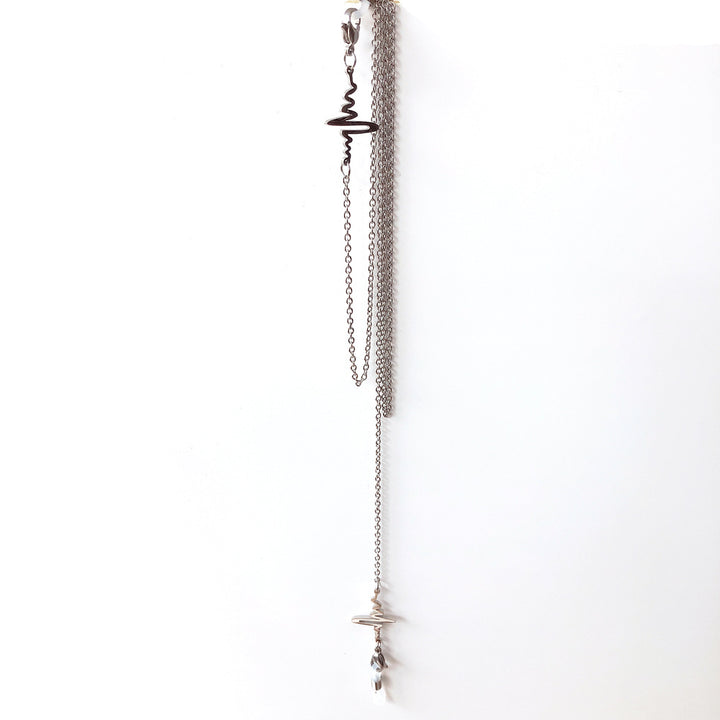 Artistic Spiral Design Pendant Necklace Bowlift