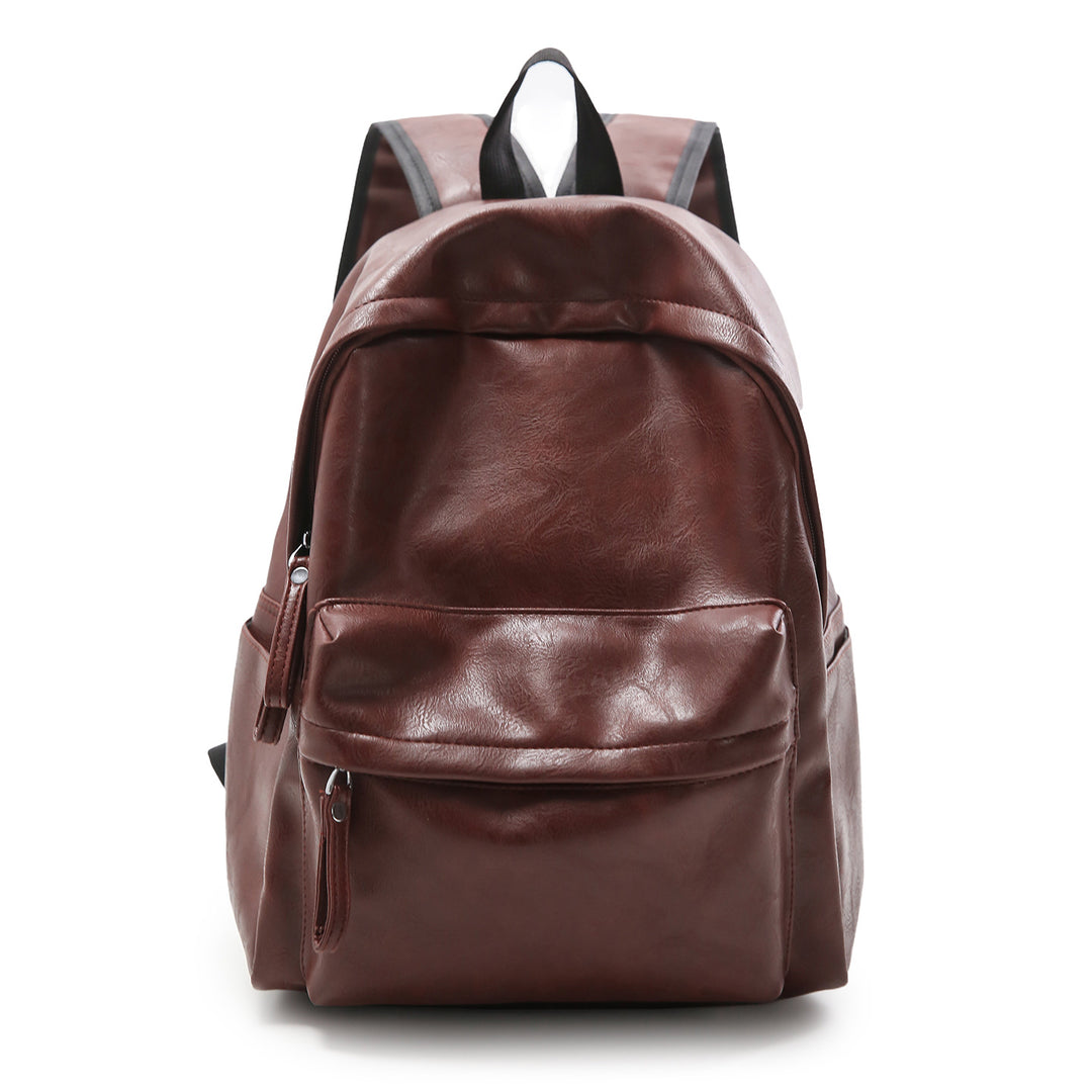 Vintage Faux Leather Backpack