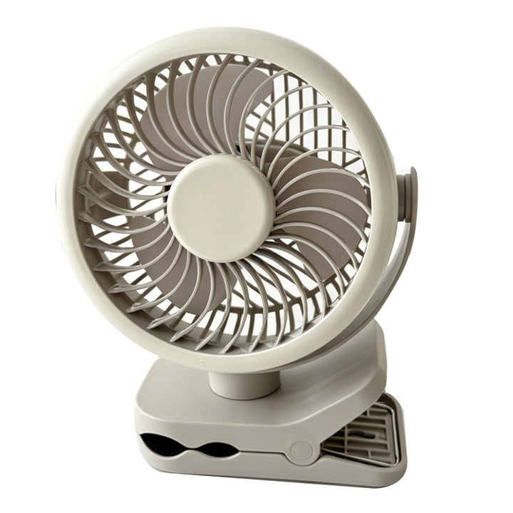 Unisex Portable Clip Fan with Flexible Tilt Mechanism Bowlift