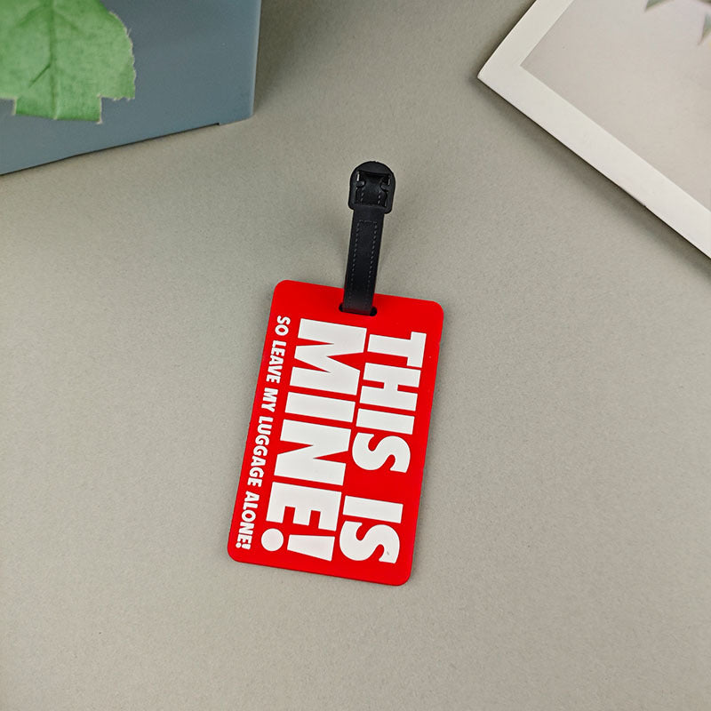 Unisex Customizable Luggage Tag Bowlift