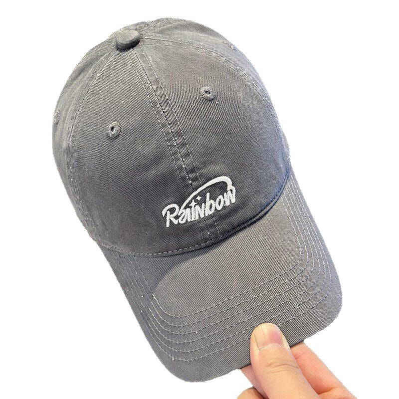 Unisex Embroidered Cotton Baseball Cap Bowlift