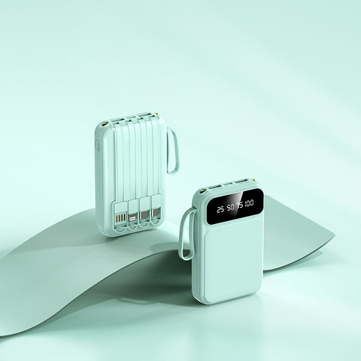 Compact power bank with digital display Bowlift