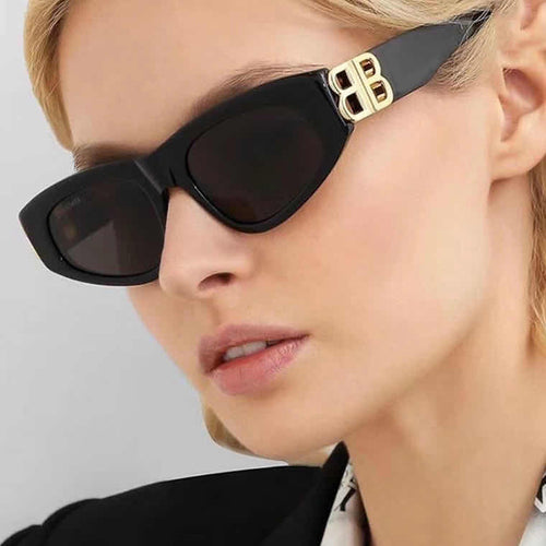 Women's fashionable cat-eye sunglasses with luxurious accents Bowlift