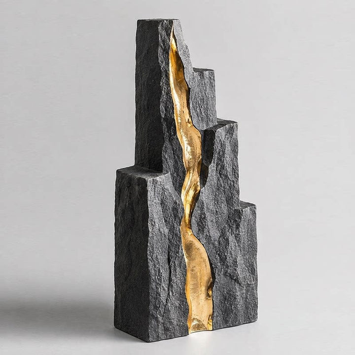Abstract Ziggurat Decorative Sculpture