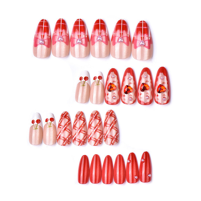Playful Artificial Nail Set Bowlift