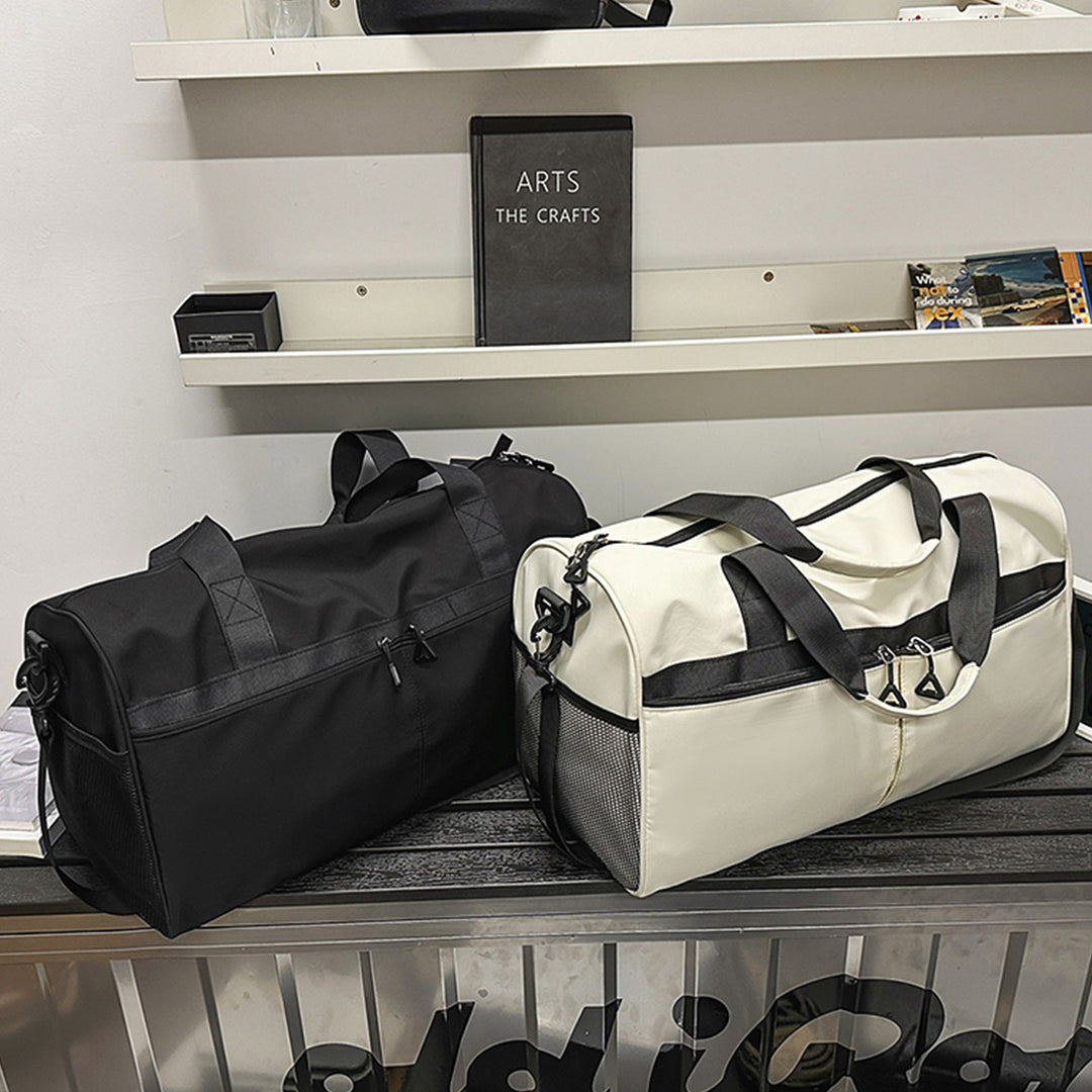 Fitness travel bag with practical organization Bowlift