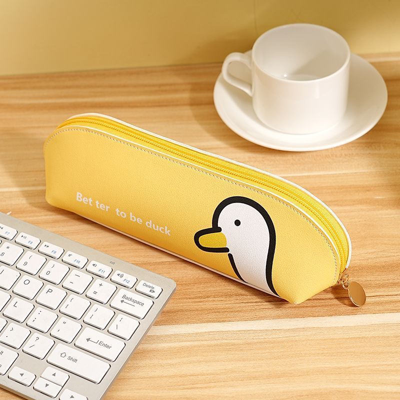 Quirky Duck-Themed Pencil Case Bowlift