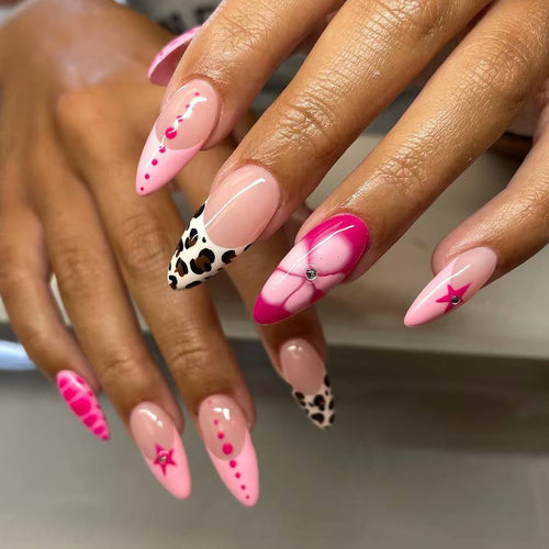 Glamorous artificial nails Bowlift