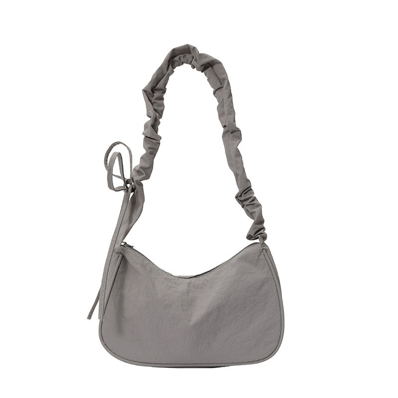 WoTextured Fabric Sling Bag Bowlift